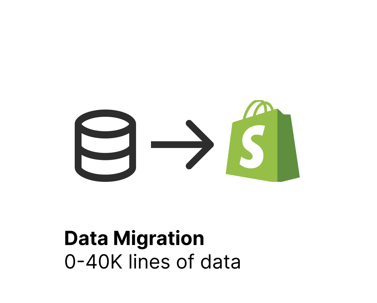 Data Migration Services: 0-40K lines of data