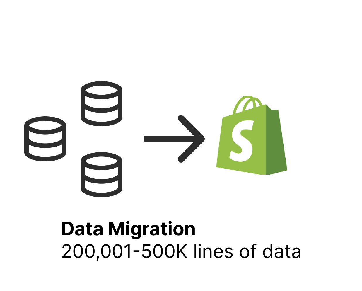 Data Migration Services: 40,001-200K lines of data